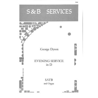 9790220205842 - Evening Service D-Dur