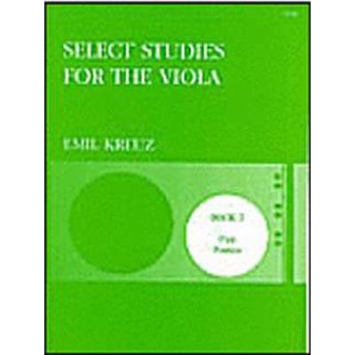 9790220209970 - Select Studies for the viola 2