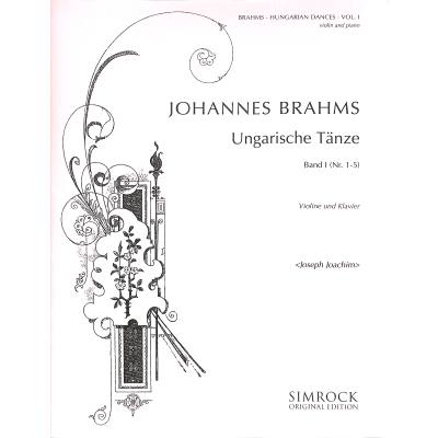 9790221100115 - Ungarische Tänze 1 (Nr 1-5)