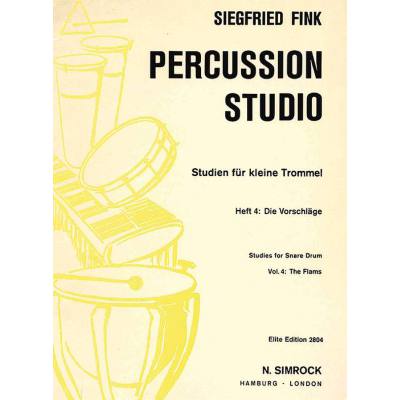 9790221100368 - Studien für kleine Trommel 4 - die Vorschläge