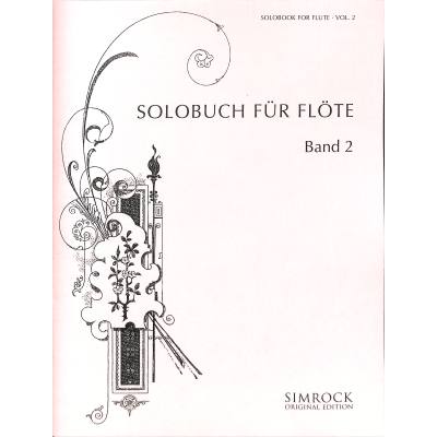 9790221103499 - Solobuch für Flöte 2