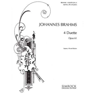 9790221104137 - 4 Duette op 61