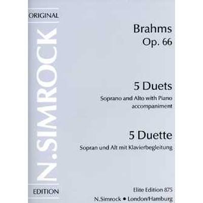 9790221104281 - 5 Duette op 66