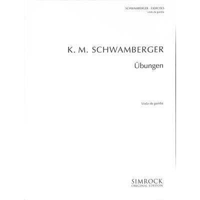 9790221112750 - Übungen für Viola da Gamba