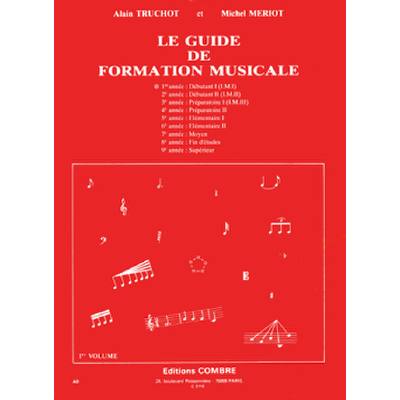 9790230351102 - Le guide de formation musicale 1