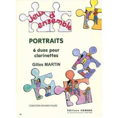 9790230364195 - PORTRAITS - 6 DUOS POUR CLARINETTES