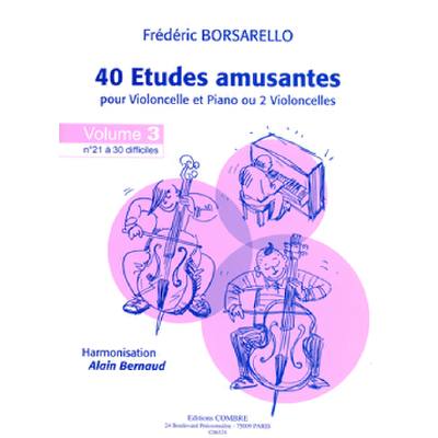 9790230365246 - 40 Etudes amusantes 3