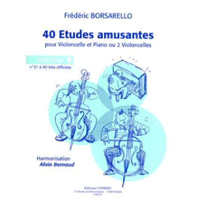 9790230365253 - 40 ETUDES AMUSANTES BD 4 (NR 31-40)