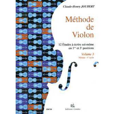 9790230367585 - Methode de Violon 3