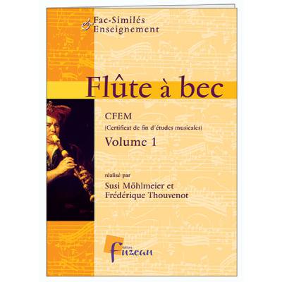 9790230658454 - Flute a bec 1 - CFEM (certificat de fin detudes musicales)