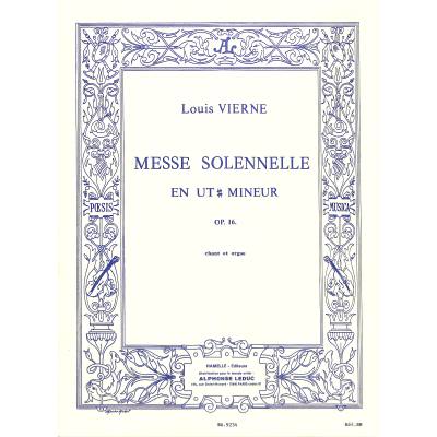 9790230792349 - Messe solennelle cis-moll op 16