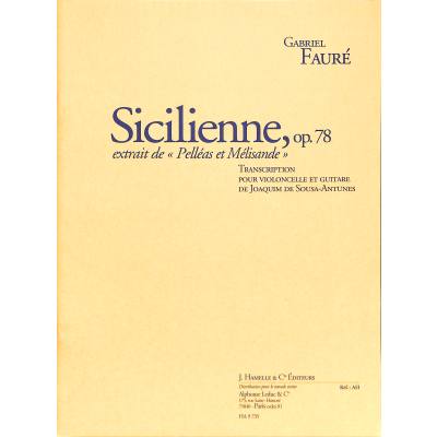 9790230797351 - Sicilienne op 78 (aus Pelleas et Melisande)