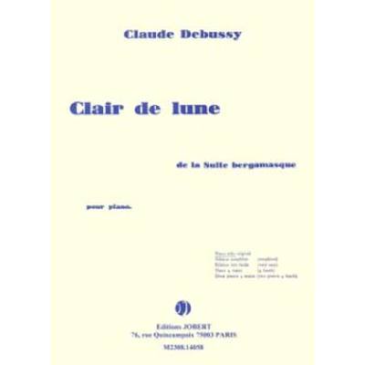 9790230814058 - Clair de lune (Suite Bergamasque)