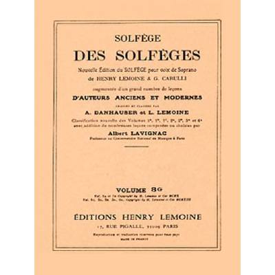 9790230904957 - Solfege des solfeges 3g sans accompagnement