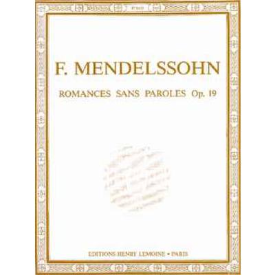 9790230912211 - ROMANCES SANS PAROLES