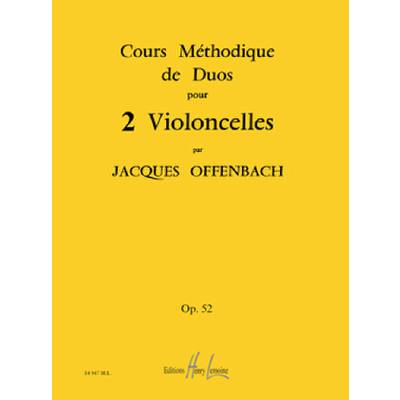 9790230930567 - Cours methodique de duos op 52