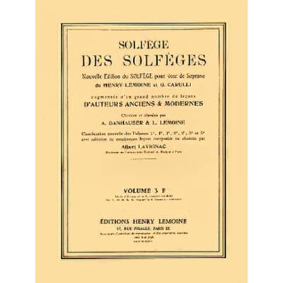 9790230941006 - Solfege des solfeges (3f) a a