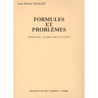 9790230946575 - Formules et Problemes