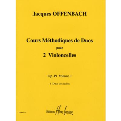 9790230949446 - Cours methodique de duos op 49 1