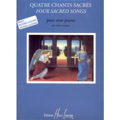 9790230965651 - 4 CHANTS SACRES