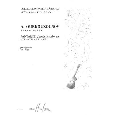 9790230973762 - Fantaisie dapres Kapsberger