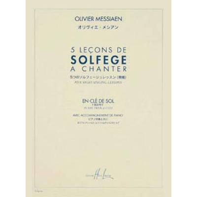 9790230977005 - 5 lecons de solfege a chanter