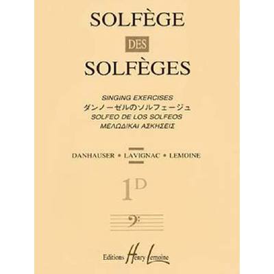 9790230993180 - Solfege des solfeges 1d cle de fa sans accompagnement