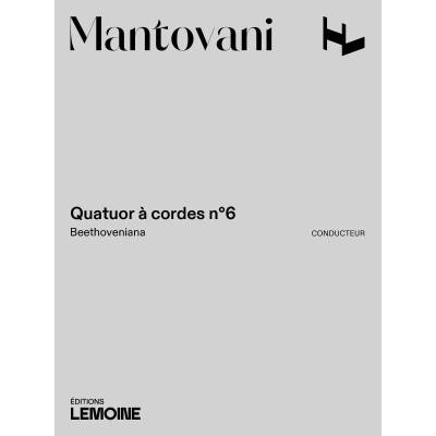 9790230994439 - Quartett 6 | Beethoveniana