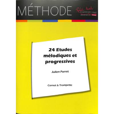 9790231009910 - 24 Etudes melodiques et progressives