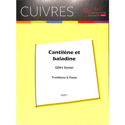 9790231019155 - CANTILENE ET BALADINE