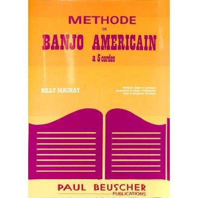 9790231310825 - Methode da banjo americain a 5 cordes