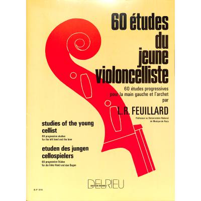 9790231705416 - 60 Etudes du jeune violoncelliste