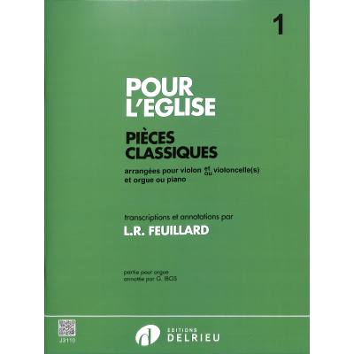 9790231705492 - Pour leglise 1 - pieces classiques