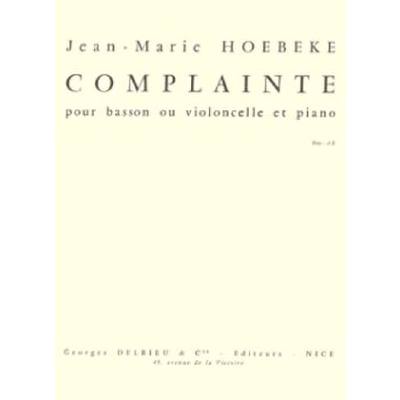 9790231706819 - Complainte