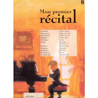 9790231709629 - Mon premier recital b