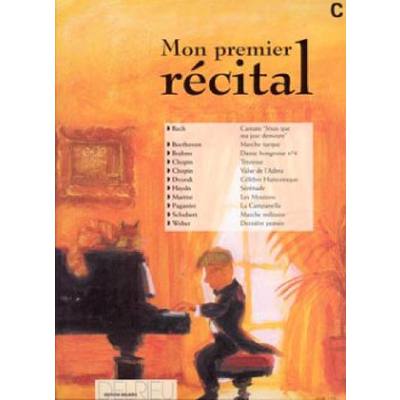 9790231709636 - Mon premier recital c