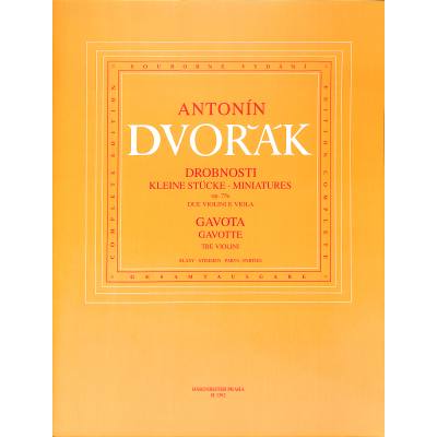 9790260103955 - Kleine Stücke op 75a + Gavotte