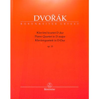 9790260107885 - Quartett 1 D-Dur op 23