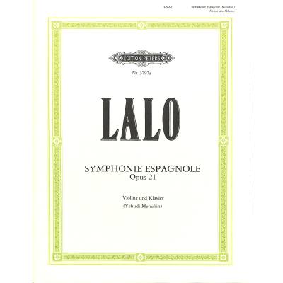 9790300701684 - Symphonie espagnole d-moll op 21