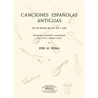 9790350327346 - Canciones espanolas antiguas