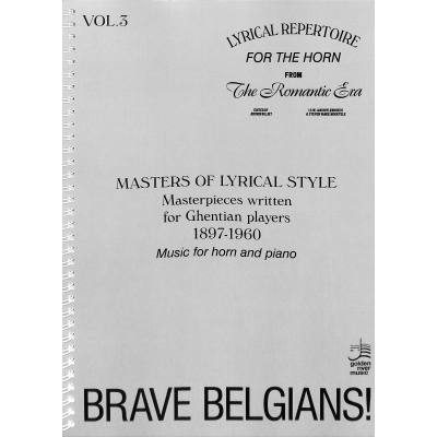 9790365527977 - Brave Belgians 3 - Masters of lyrical style