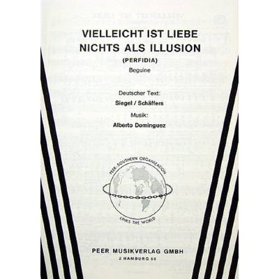 9790500111610 - Perfidia (vielleicht ist Liebe nichts als Illusion)