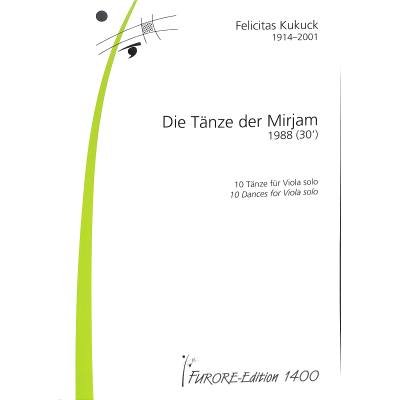 9790500120407 - Tänze der Mirjam