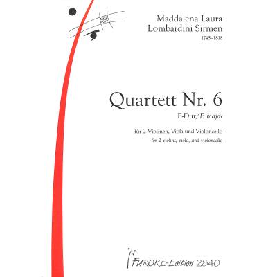 9790500120841 - Quartett 6 E-Dur