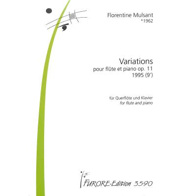 9790500128595 - Variations pour flute et piano