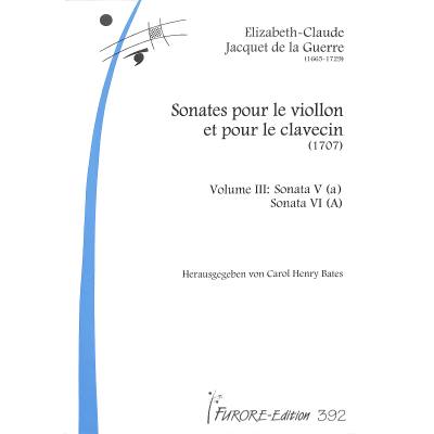 9790500128922 - Sonates pour le viollon et pour le clavecin 3