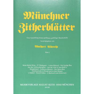 9790500190097 - Münchner Zitherblätter 2