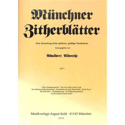 9790500190103 - Münchner Zitherblätter 1