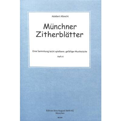 9790500190110 - Münchner Zitherblätter 4