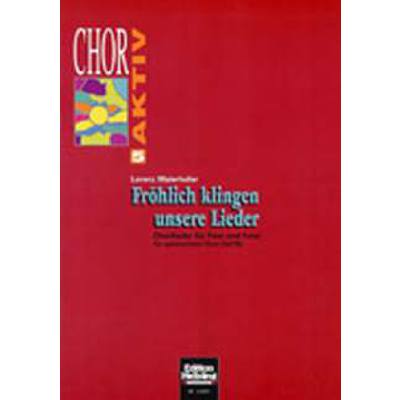 9790500220480 - Fröhlich klingen unsre Lieder